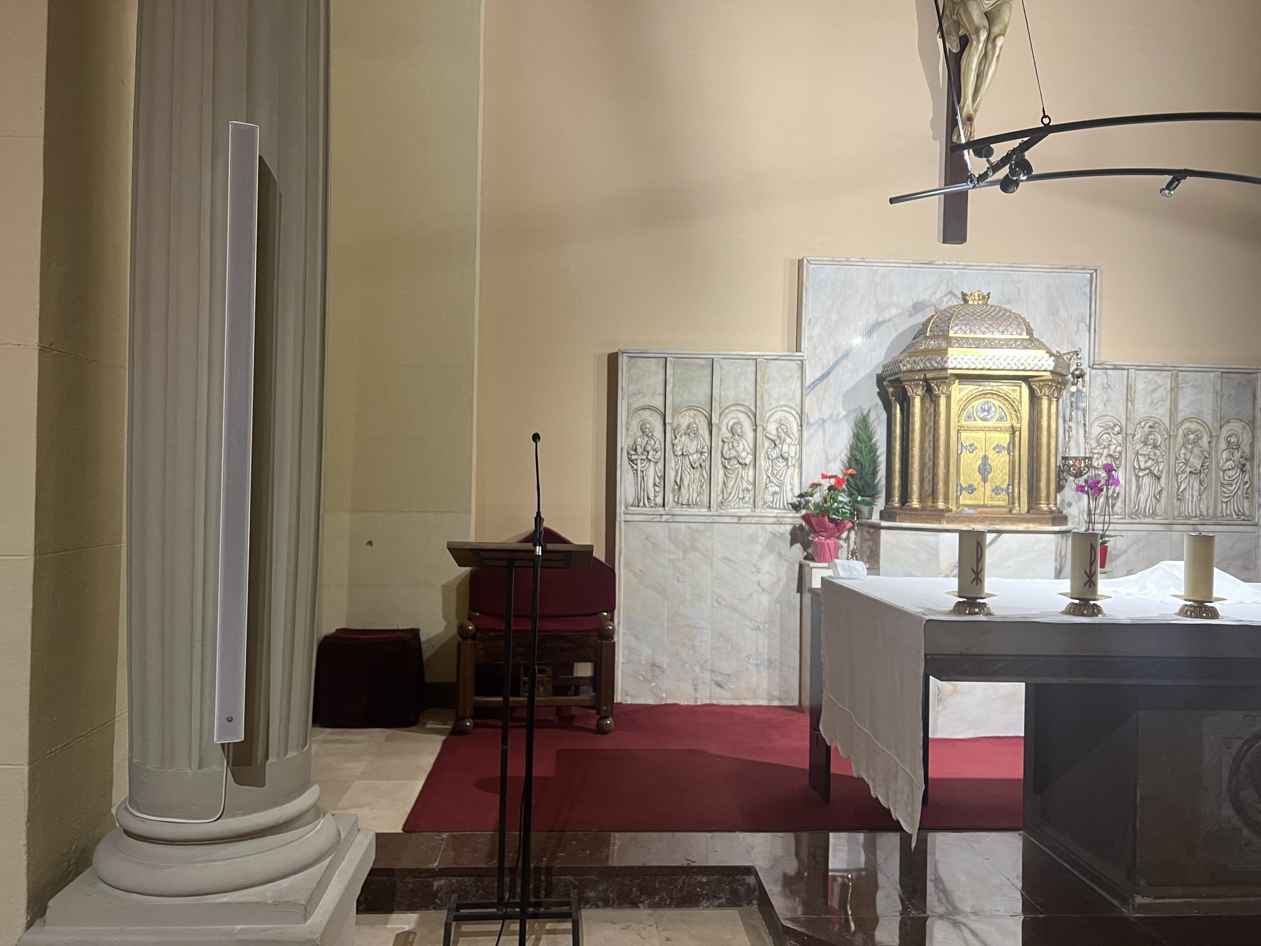 Yamaha_Capilla Santisimo_Iglesia Sta Maria del Remei Yamaha_Capilla Santisimo_Iglesia Sta Maria del Remei